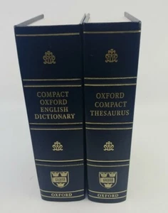 Oxford Compact Englisch Wörterbuch & Thesaurus (2003?) Buchset - Bild 1 von 3