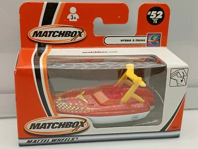 Matchbox Superfast  / MB 484 - Tower Boat - Red & White - Speed Boat - Image 1 of 4