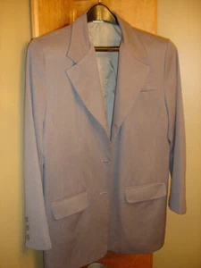 L.L.Bean TRAVELER-Grey color-women's suit-jacket and skirt-size 20 R - Picture 1 of 7