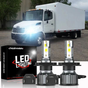 2x H4 9003 LED Faros Kit de conversión Bombillas de luz alta / baja 6500K Blanco - Bild 1 von 9