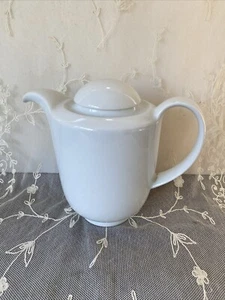 1814 Hutschenreuther Germany "Galleria" White Porcelain 7" Teapot Or Coffee Pot - Picture 1 of 6