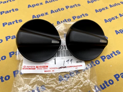 2 perillas de calefacción de aire acondicionado Toyota Camry nuevas OEM genuinas Toyota Factory 1992-1996 Camry Foto 1 de 3