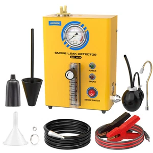 AUTOOL Automotive Smoke Leak Detector EVAP Smoke Machine Fuel Pipe Vacuum Tester - Picture 1 of 103