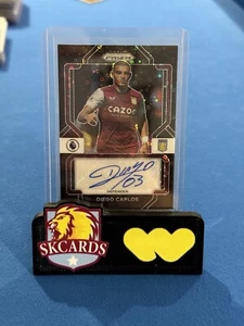Diego Carlos Black Disco #1/1 SSP Auto - Panini EPL Prizm 2022-23 - Aston Villa - Bild 1 von 2