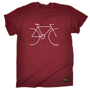 Cycling RLTW Bike Simple - Mens Funny Novelty Top Gift T Shirt T-Shirt Tshirts - Picture 1 of 10