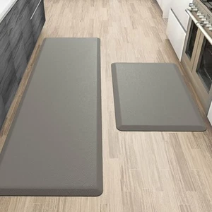 More Décor Anti Fatigue Kitchen Floor Mat, Standing Desk Mat, Double Pack, No... - Picture 1 of 7