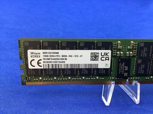 HMCT04AGERA199N HYNIX 128GB (1X128GB) 2S2RX4 PC5-5600B RDIMM MEMORY - Picture 1 of 7
