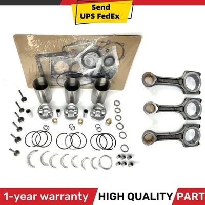 Overhaul Rebuild Kit/connecting rod for  Yanmar 3TNM74F-SAKV 3TNM74F-NCJT Engine - Image 1 of 4