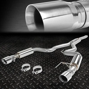 PARA FORD MUSTANG 15-20 2.3L ECOBOOST 3"OD CAT BACK EXHAUAT SISTEMA + PUNTAS SILENCIADORAS - Imagen 1 de 6