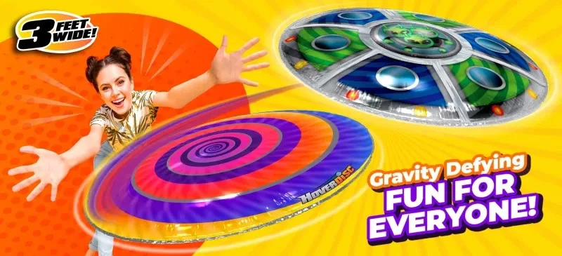 Lot/2 ANOGRAM  0973302 HOVER DISC/OVER BREAK  36" SPIRAL  Toss it, t, Bounce it - Image 1 of 1