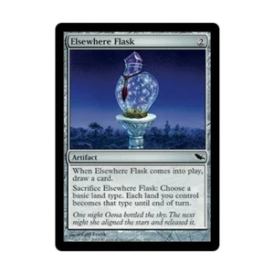 WOTC MtG Shadowmoor Elsewhere Flask (C) (Foil) EX - Picture 1 of 1