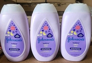 (3) Loción para dormir Johnson's Baby 13,6 oz esencias tranquilas naturales hipoalergénicas - Imagen 1 de 1