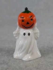 Vintage Midwest Bone China Kürbiskopf Geist Figur - Bild 1 von 6