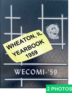 Wheaton Community High School Illinois Anuario 1959 Wecomi - Imagen 1 de 2