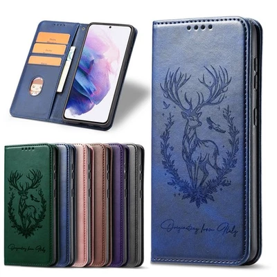 Magnetic PU Leather Wallet Case Phone Case Cover for Samsung A16 A15 A05 A55 A54 - Image 1 of 4