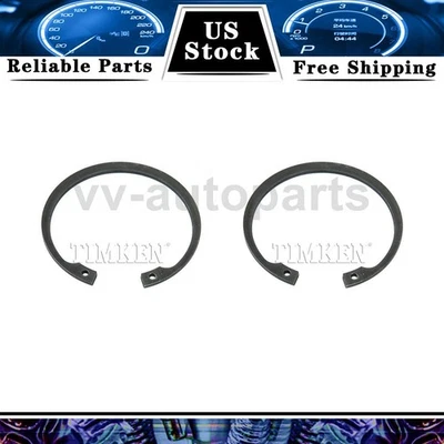 Anillo de retención de cojinete de rueda delantera Timken 2 piezas para Chevrolet Tracker 1998-2000 Foto 1 de 4