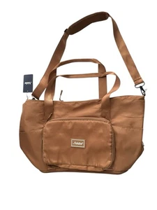 NEU The Foldie Unisex faltbare Reisetasche Tasche braun hellbraun 40 l wandelbar - Bild 1 von 16