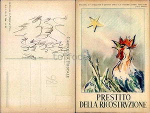 PRESTITO DELLA RICOSTRUZIONE-AUTORE DE PISIS 1946-D13-35 - Picture 1 of 1