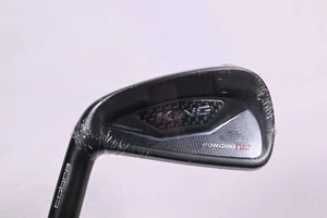 Left Hand Cobra King Forged Tec Black #4 Iron / 21 Degree / Stiff Flex KBS Tour - Picture 1 of 6