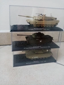  Tank Carri Armati  Abrams M1A  MerkavaIII Centurion MKIII 1a72  perfetti - Foto 1 di 23