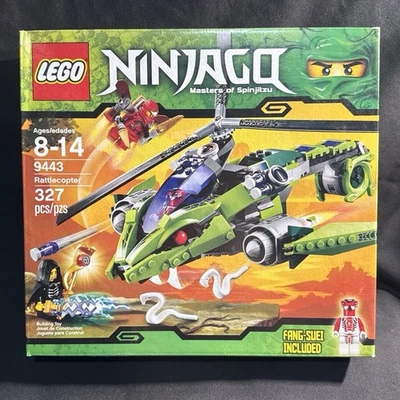 Lego 9443 Ninjago Rattlecopter, novo e lacrado de fábrica - Imagem 1 de 3