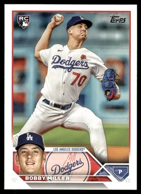 2023 Topps Update #US188 Bobby Miller - Image 1 of 2