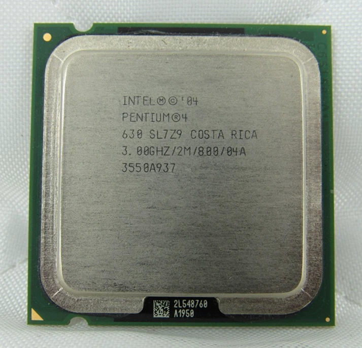 INTEL PENTIUM 4 630 3.0GHZ DESKTOP PROCESSOR SOCKET 775 SL7Z9 - Image 1 of 1