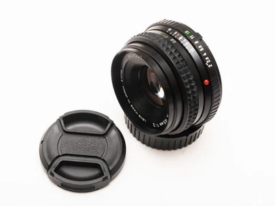 CLAed! Minolta MD Rokkor-X 45 mm f/2 Pancake PrimeLens MILC Sony m43 ¡adaptable! Foto 1 de 4