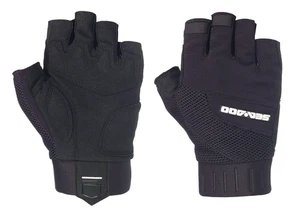 New OEM Sea-Doo Unisex Black Choppy Shorty Gloves, Size 3X-Large - 4463331690 - Picture 1 of 1