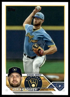 2023 Topps #323 Adrian Houser - Image 1 of 2