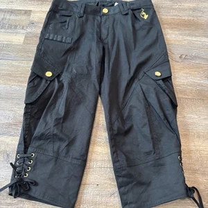 BABY PHAT schwarz Capri Baumwollmischung Gr. 9 - Bild 1 von 19