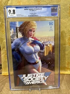 JUSTICE SOCIETY OF AMERICA #2 - CGC 9.8 - TIAGO DA SILVA SYNDICATE EDITION A! - Picture 1 of 3