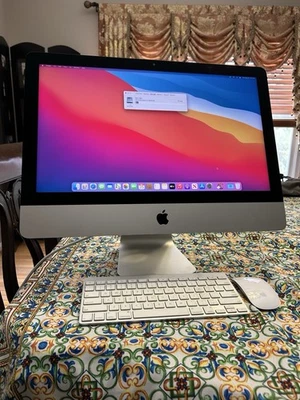 Apple iMac 21.5” 2017 Retina 4k (8GB RAM / 1TB HDD / Big Sur) 3Ghz Quad Core i5 - Image 1 of 4