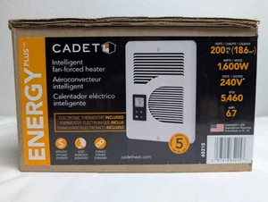 Cadet Energy Plus Electric Wall Fan Heater CEC163TW Intelligent fan-forced heat - Picture 1 of 7