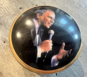 Frank Sinatra Porcelana Musical Coleccionistas Baratija Plato Play My Way Witchcraft - Imagen 1 de 5