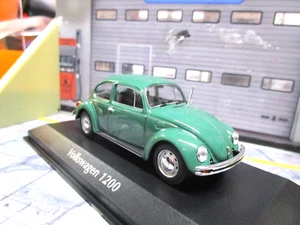 VW Volkswagen Escarabajo 1200 verde verde 1983 Maxichamps Minichamps 1:43 - Imagen 1 de 4