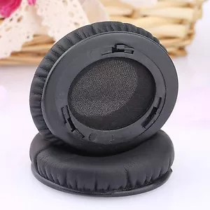 Black Replacement Ear Pads Cushions for Monster Beats By Dr. Dre SOLO/SOLO HD - Picture 1 of 8