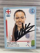 Fran Kirby England Euro 2022 Signature Autograph Signed Sticker Chelsea