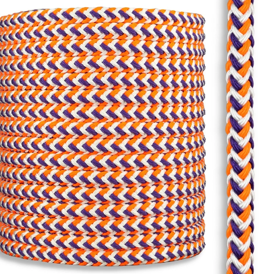 Cuerda de toro arborista V-HEX fuerte polipasto de árbol línea de aparejo eje utilitario poliéster Foto 1 de 2