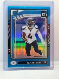 Kamari Lassiter 2024 Donruss Optic Rated Rookie Aqua Prizm RC /299 - Bild 1 von 2