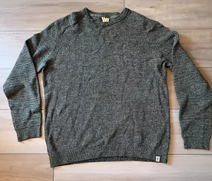 JACK & JONES Men's Size Medium Long Sleeve Knit Crew Neck Sweater Green - Picture 1 of 7