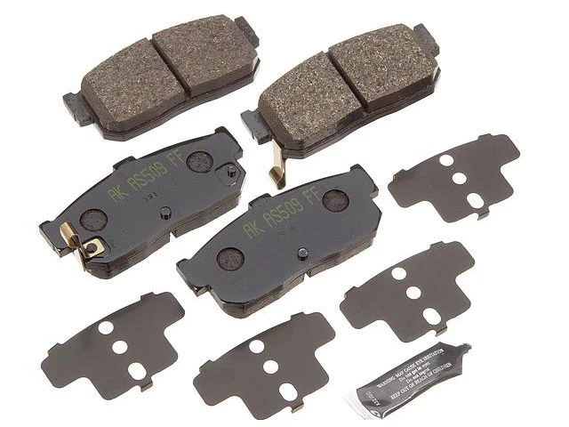 Juego de pastillas de freno trasero Akebono 11XP91J para Nissan Máxima 1990-2001 Foto 1 de 1