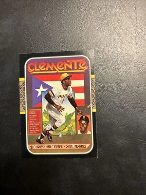 Crr #612 Roberto Clemente, Piratas de Pittsburgh, 1987 Donruss Foto 1 de 2