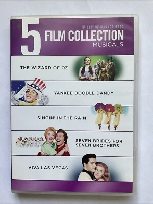 5 Film Musicals Wizard of Oz, Viva Las Vegas, Singin' in the Rain - Image 1 of 2