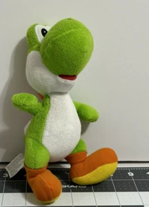 World of Nintendo 2019 Super Mario Yoshi Green Turtle Plush Stuffed Animal - Picture 1 of 7