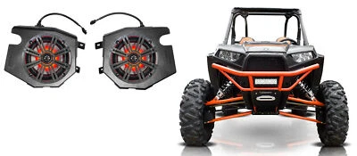 Kicker 6.5" LED Speakers for 2014-18 Polaris RZR 1000/900S/Turbo+Speaker Pods - Image 1 of 4
