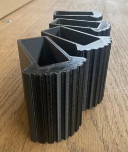 Pies de escalera 50x22 mm para travesaño zapata exterior zapata de repuesto pieza de repuesto pies de goma - Imagen 1 de 10
