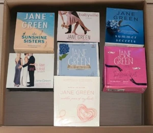 NEW SEALED SET OF 7 AUDIOBOOKS JANE GREEN ROMANCE CD BOOK - Picture 1 of 5