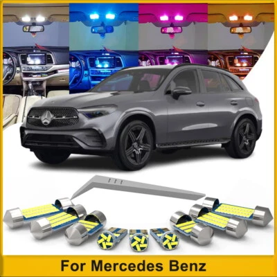 Luces interiores LED clase para Mercedes BENZ W203 204 W164 A B C E S M G GL SL Foto 1 de 4