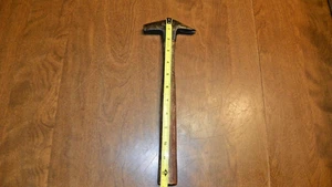Vintage/Antik Lot Hufschmied Schmied Hufeisen Hammer 12 7/8" lang - Bild 1 von 8